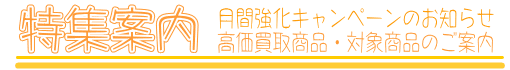特集案内