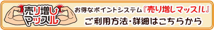 お得なポイントシステム買い増しマッスルはこちらから