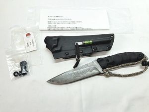 キクナイフ 青北風(あおぎた) OUS 松田菊男 G-10ブラック ナイフ 1円スタ