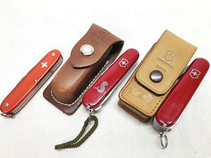 VICTORIVOX ビクトリノックス ツールナイフ 3個セット 中古 ※前所有者の記名等あり