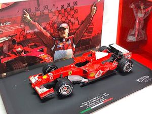 ホットウィール 1/18 フェラーリ 248 F1 イタリアGP ウィナー モンツァ 2006 シュ