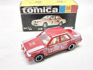 トミカ 1/60 三菱 ランサー ターボ 38 トミー ミニカー