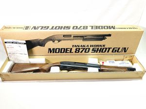 タナカワークス MODEL 870 ショットガン ASGK 別売カートリッジ付 ガスガン 画像参