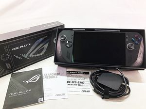 ASUS ROG Ally X ポータブルゲーム機 RC72LA 中古 動作確認済 1円スター