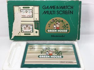 任天堂 ゲームウォッチ グリーンハウス Nintendo GAME&WATCH GREEN 