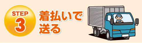 着払いで送る