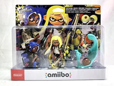 アミーボ　買取　スプラトゥーン　オクトリング（ブルー）インクリング（イエロー）コジャケ