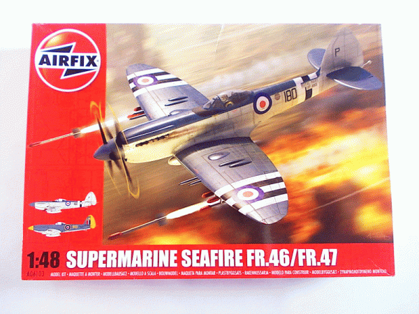 エアフィックス 1/48 スーパーマリン シーファイアー FR.46/FR.47