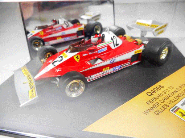 Quartzo 1/43 フェラーリ 312T3 Winner Canadian GP 78