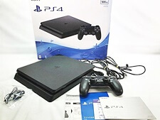 SONY　PS4　プレイステーション4　本体　HDD500GB　ジェットブラック　CUH-2000A B01　買取