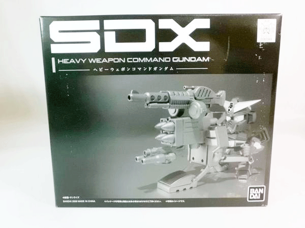 バンダイ-SDX【ヘビーウェポンコマンドガンダム】