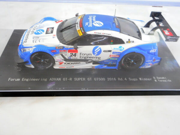 エブロ 1/43 【フォーラム エンジニアリング ADVAN GT-R GT500 `2016】#24