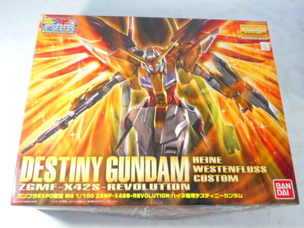 ガンプラ MG 1/100 【ハイネ専用デスティニーガンダム】ガンプラEXPO限定