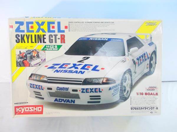 京商 1/10 ゼクセルスカイラインGT-R 31402 エンジンRC OP付