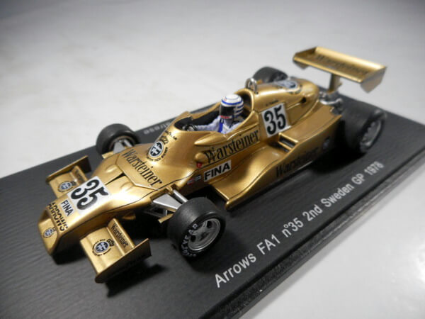 スパーク 1/43 【Arrows FA1 #35 2nd SwedenGP 1978】#S3902