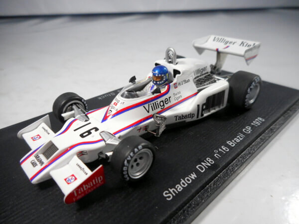 スパーク 1/43 【Shadow DN8 #16 ブラジルGP 1978】#S3832