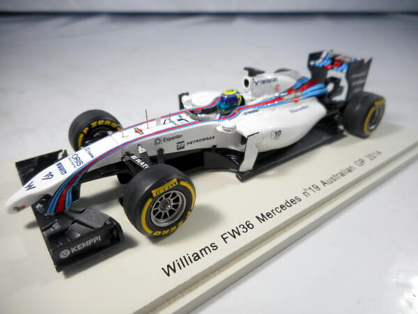 スパーク 1/43 【ウイリアムズ FW36 メルセデス #49 オーストラリアGP 2014】#S3079