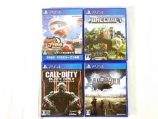 PS4　マインクラフト・コールオブデューティ・ファイナルファンタジーXV・パワフルプロ野球　ゲームソフトセット　買取