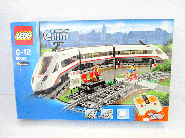 LEGO-レゴシティ【60051-ハイスピード-パッセンジャートレイン】
