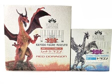 買取　海洋堂フィギュアミュージアム限定　ドラゴン・レッドドラゴン　セット　フィギュア