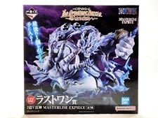 買取価格 一番くじ ワンピース The Greatest Battle 偉大なる航路へ ラストワン賞 2億V雷神(未開封) フィギュア