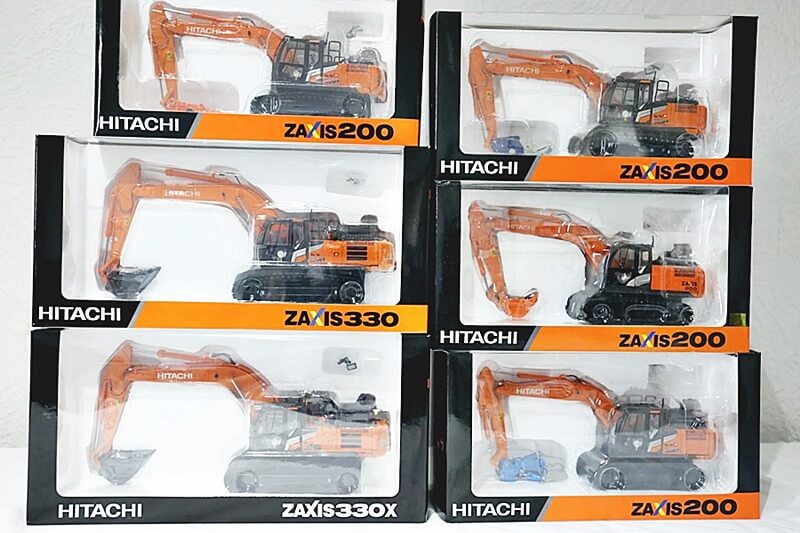 ミニカー 1/50 日立 HITACHI ZAXIS ZW310-6 ローダー