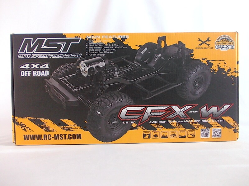 MST 1/8【4WDオフロードクローラー CFX-W】