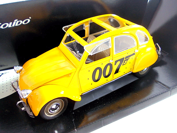ソリド 1/18 シトロエン 2CV ジェームズ ボンド  ミニカー買取