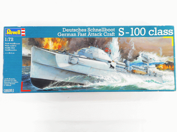 レベル 1/72 ドイツ魚雷艇 S100