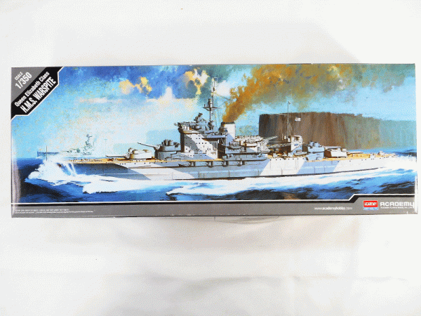 アカデミー 1/350 イギリス戦艦 HMS ウォースパイト