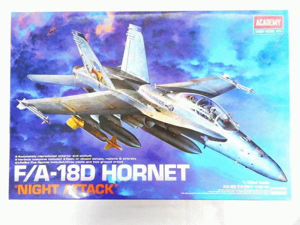 アカデミー 1/32 F/A-18D ホーネット ナイトアタック