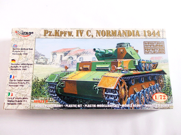 ミラージュホビー 1/72 Pz.Kpfw.ⅣC NORMANDIA 1944