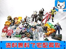 買取　ブルマァク・バンダイ他　ウルトラマンバルタン星人等　ソフビ多数