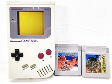 買取　任天堂　ゲームボーイ　Nintendo GAME BOY　カセット付　信長の野望／テトリス