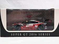 買取 エブロ　1/43　スーパーGT　GT500　2016 Rd.4 Sugo モチュール オーテック GT-R #1　45380