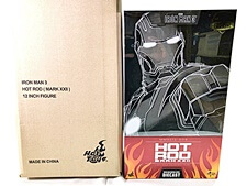 買取 ホットトイズ 1/6 ムービーマスターピース アイアンマン3 アイアンマンマーク22(ホットロッド) MMS272-D08