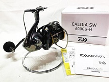 釣具 買取 ダイワ スピニングリール 22 カルディア CALDIA SW 6000S-H