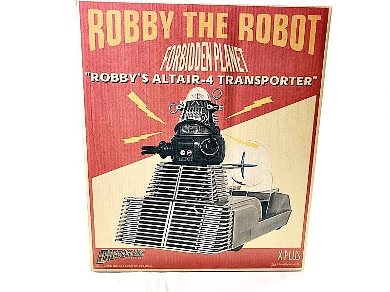 買取　エクスプラス　ロビーザロボット トランスポーター付　フィギュア