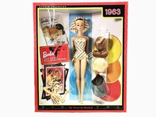 高価買取 バービー My Favorite Barbie 1963 バービー & ウィッグ ワードローブ(未開封) ドール