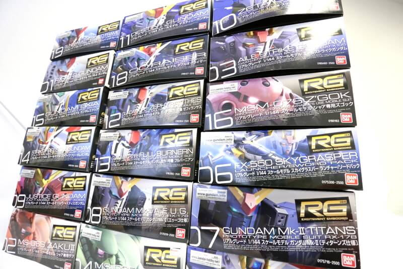 RG（リアルグレード）ガンプラ 買取