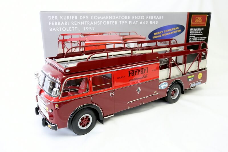 CMC 1/18 FIAT 642 RN2 レーシングトランスポーター