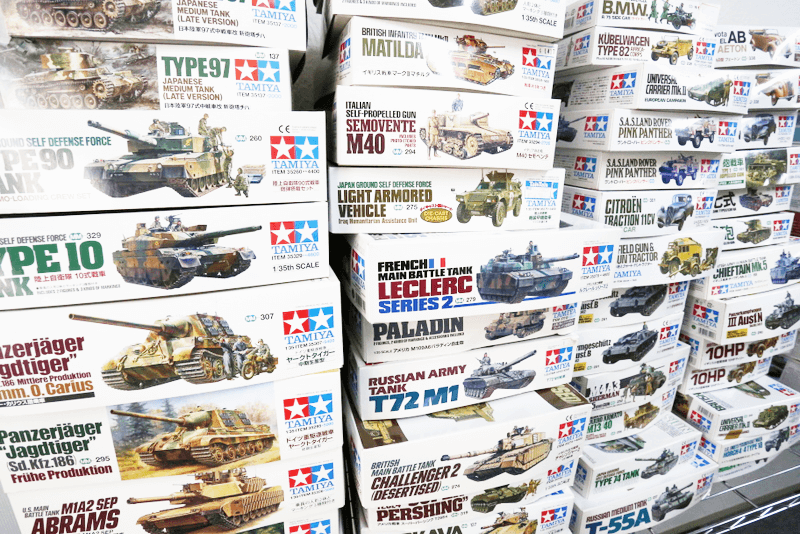 タミヤ 戦車のプラモデルを高額買取！