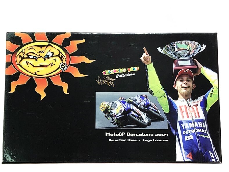 PMA　1/12　ダブルセット　V.ロッシ/J.ロレンソ　チーム フィアット ヤマハ バルセロナ GP2009 買取