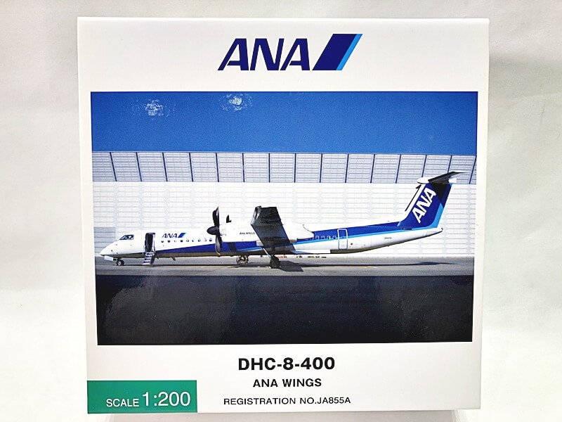 全日空商事　1/200　ANA DHC-8-400　ANA WINGS　DH28012