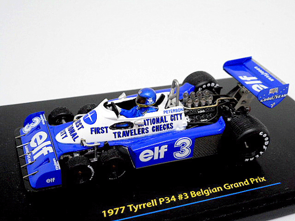 TSM 1/43 1977 Tyrell P34 #3 Belgian GP