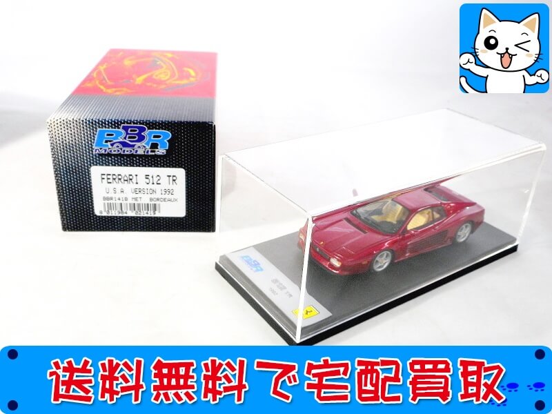 買取 BBR 1/43 <br />
フェラーリ 512 TR<br />
U.S.A.Vre. BBR141B