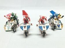 買取 ポピニカ　秘密戦隊ゴレンジャー　バイク4点