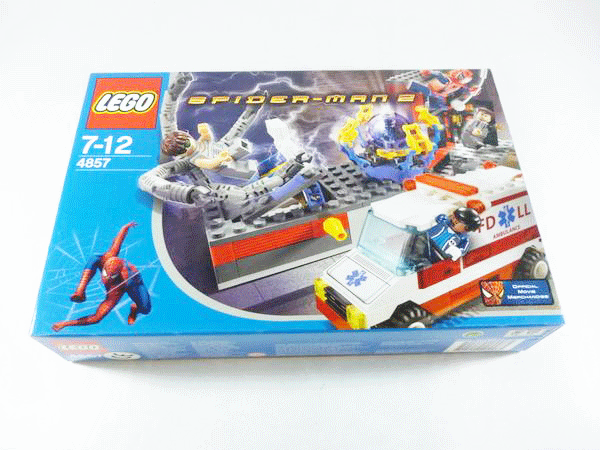 LEGO【4857-スパイダーマン2-ドックオク実験室】