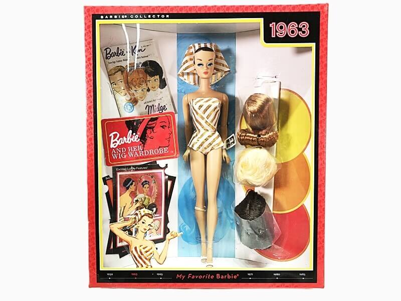 My Favorite Barbie 1963 バービー & ウィッグ ワードローブ　R9524 買取
