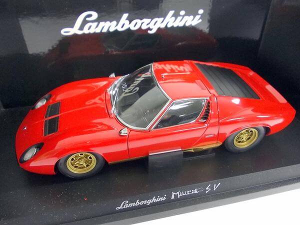 ミニカー　京商　買取 1/18 ランボルギーニミウラ P400 SV 08313R